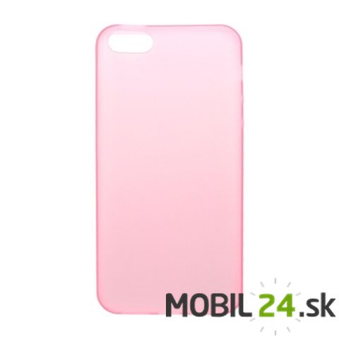 Gumené tenké puzdro iPhone 5/5s/SE ružové