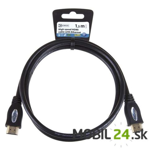 HDMI 1.3 high speed kábel A vidlica-A vidl. 1,5m ECO