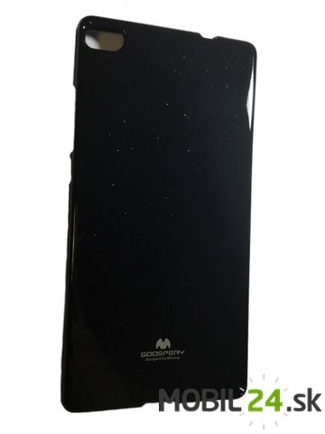 Gumené puzdro Huawei P8 čierne GY