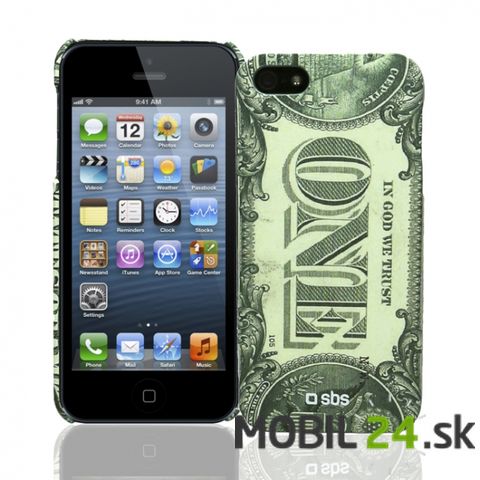 Puzdro iPhone 5/5S dolar