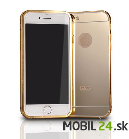 Puzdro iPhone 6/6S zrkadlové zlatý