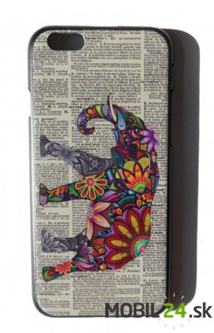 Puzdro iPhone 6/6s slon farebný