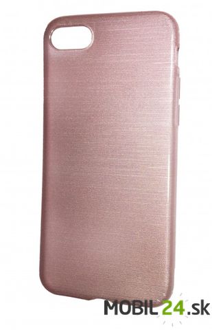 Puzdro na iPhone 7/ iPhone 8 / iPhone SE ružové brush
