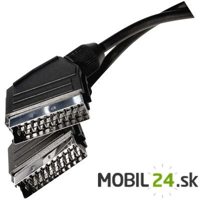 Kábel SCART/M - SCART/M 1m