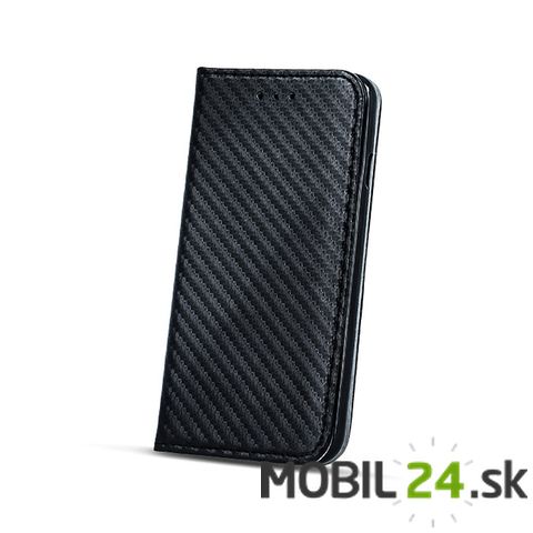 Knižkové puzdro Huawei P Smart carbon čierne