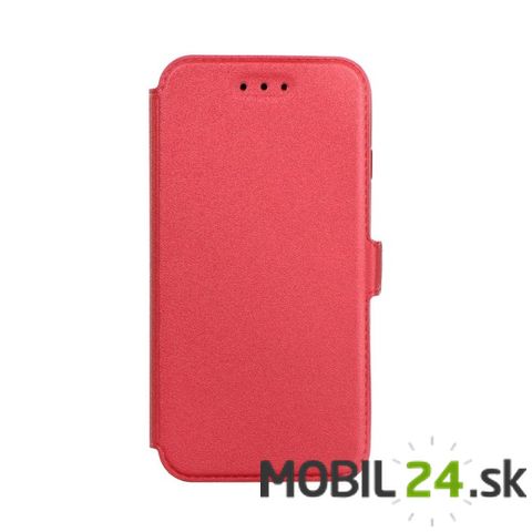 Knižkové puzdro Huawei P smart červené pocket