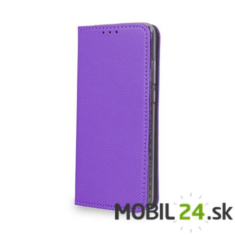 Knižkové puzdro Huawei Y6 2018 fialové magnet