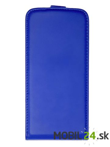 Knižkové puzdro iPhone 6/6S modré sklopné