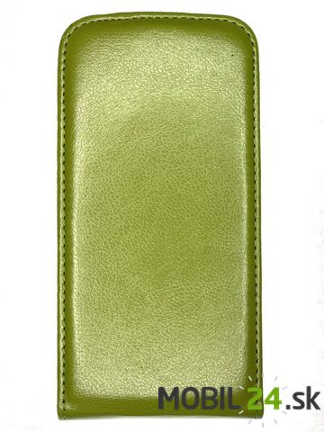 Knižkové puzdro iPhone 6/6S zelené sklopné