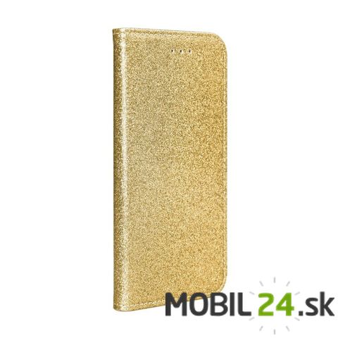 Knižkové puzdro iPhone 7/ iPhone 8 / iPhone SE zlaté SG