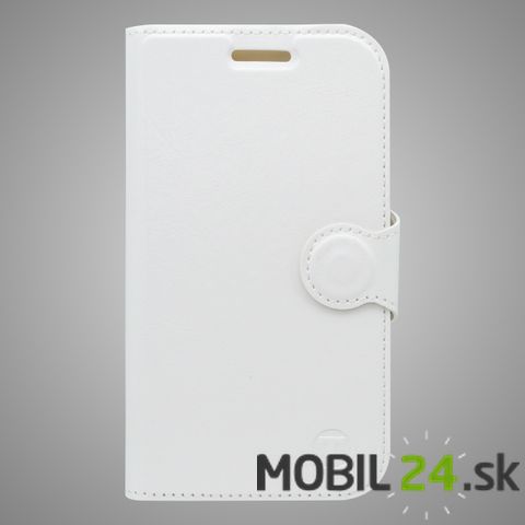 Knižkové puzdro Lenovo Moto X4 biele