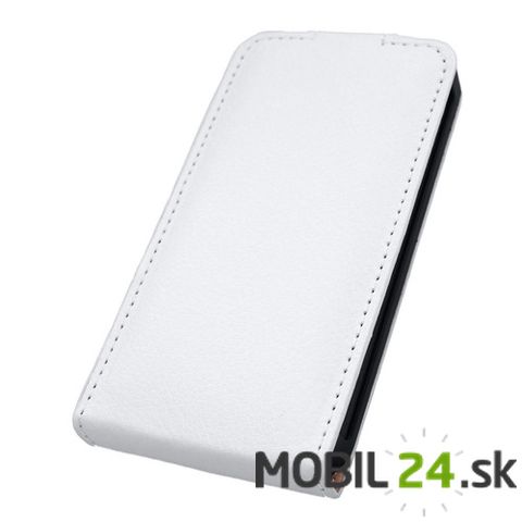 Knižkové púzdro na mobil Huawei Ascend P6 biele