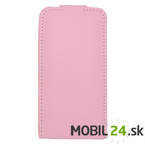 Knižkové púzdro na mobil Huawei Ascend P6 ružové