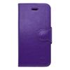 Knižkové puzdro na mobil iPhone 5/5s/SE fialové