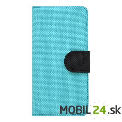 Knižkové puzdro na mobil iPhone 5/5s/SE modré