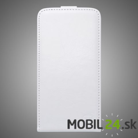 Knižkové puzdro na mobil LG G4c/Magna biele