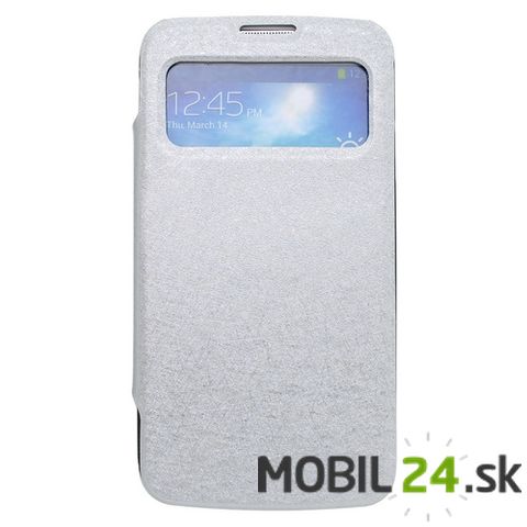Knižkové púzdro na mobil Samsung Galaxy S IV i9500 biele