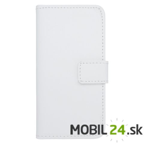 Knižkové puzdro na mobil Samsung Galaxy S5 (i9600) biele