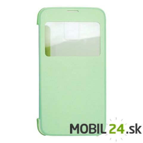Knižkové puzdro na mobil Samsung Galaxy S5 i9600 zelené
