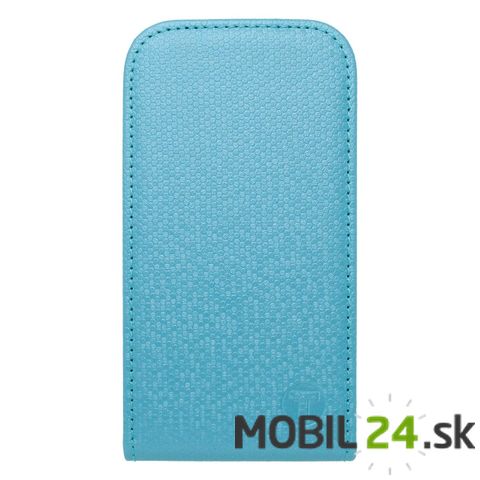 Knižkové puzdro na mobil Samsung Galaxy S5 mini bledomodré
