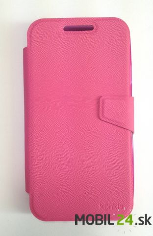 Knižkové púzdro na mobil Samsung i9500 Galaxy S4 Belat Purse KS ružové