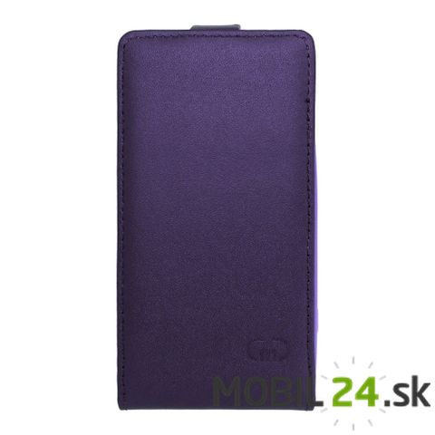 Knižkové púzdro na mobil Sony Xperia Z1 compact fialové