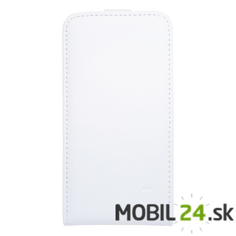 Knižkové púzdro na mobil Sony Xperia Z3 compact biele sklopné