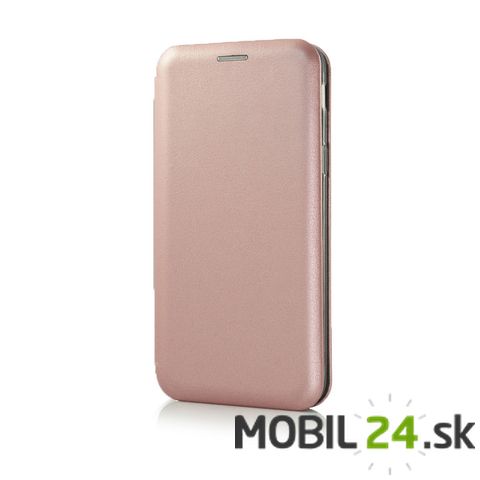 Knižkové puzdro Samsung A10 ružové elegant