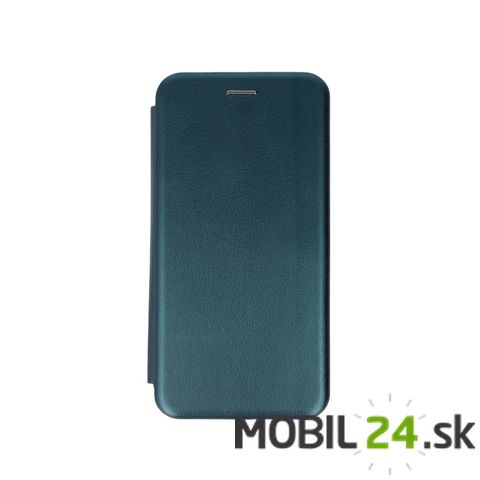 Knižkové puzdro Samsung A21s zelené elegant
