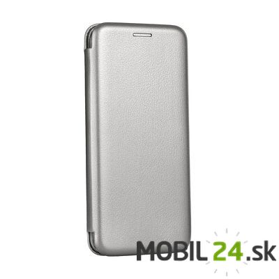 Knižkové puzdro Samsung A6 2018 elegant šedé