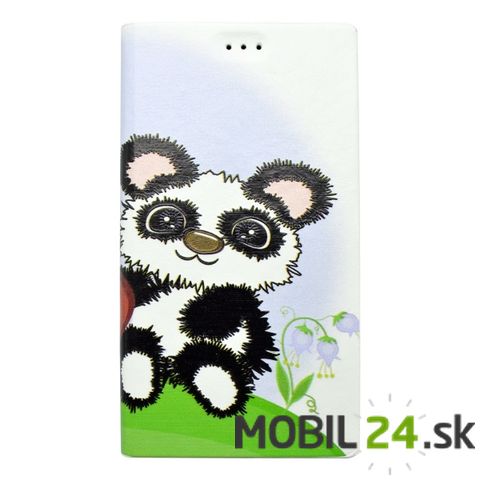 Knižkové puzdro Samsung Galaxy A5 vzor panda