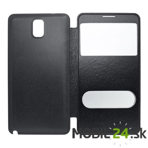 Knižkové puzdro Samsung N9000 Galaxy Note 3 čierne