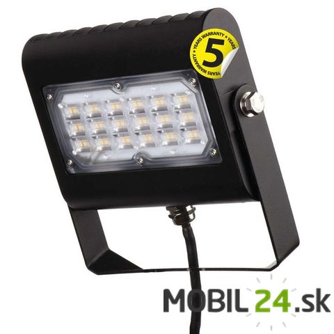 LED reflektor PROFI PLUS 30W, neutrálna biela, čierny