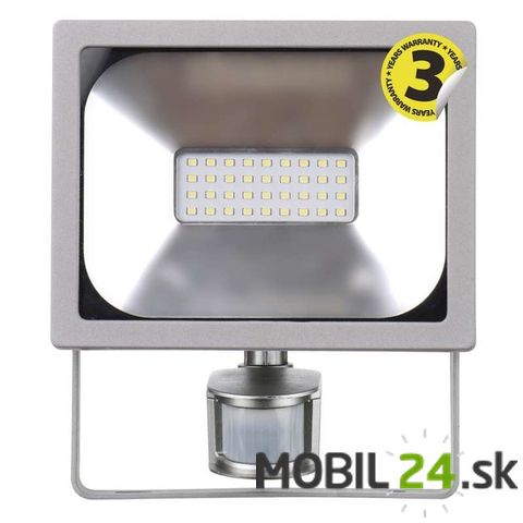 LED reflektor PROFI s pohybovým snímačom 20W, neutrálna biela