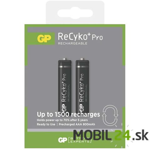 Nabíjacia batéria GP ReCyko+ Pro Professional AAA,2 ks