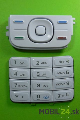 Klávesnica Nokia 5200/5300 biela