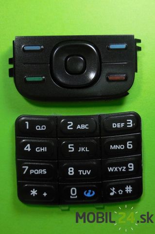 Klávesnica Nokia 5200/5300 čierna