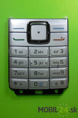 Klávesnica Nokia 6070 strieborná