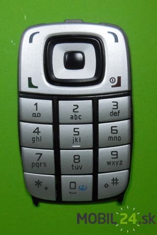Klávesnica Nokia 6101 strieborná