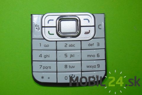Klávesnica Nokia 6120c biela