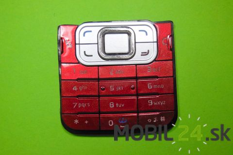 Klávesnica Nokia 6120c červená