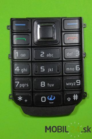 Klávesnica Nokia 6151 čierna