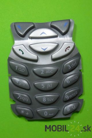 Klávesnica Nokia 6310 čierno-šedá