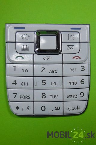 Klávesnica Nokia E51 biela