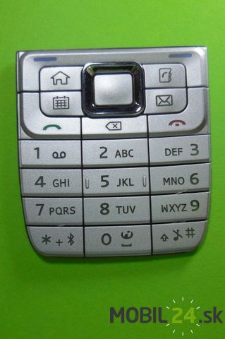 Klávesnica Nokia E51 strieborná