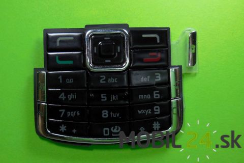 Klávesnica Nokia N72 čierna