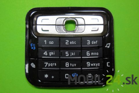 Klávesnica Nokia N73 čierna