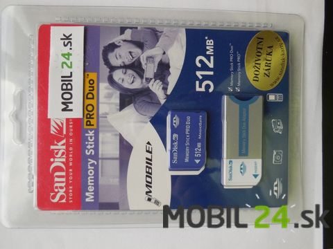 Pamäťova karta MS Pro Duo 512 MB