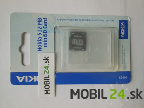 Pamäťova karta Nokia Mini SD 512 MB