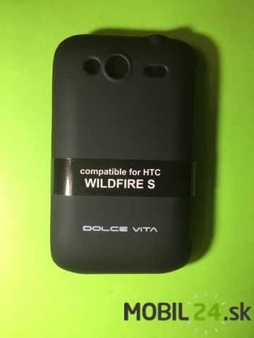 Plastové puzdro HTC Wildfire S čierne